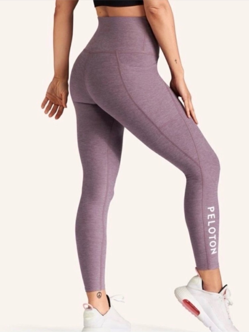Beyond yoga and Peloton High-Waist Sculpt Leggings in Mauve